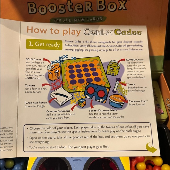 Cranium Cadoo board game Used - Picture 4 of 9
